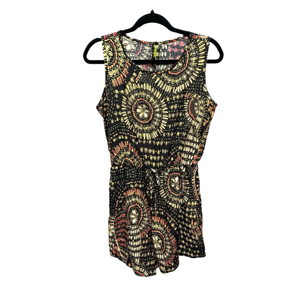 NWOT-M-Zitlo Mandala Print Sleeveless Romper